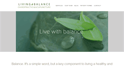 Desktop Screenshot of livingbalancekc.com